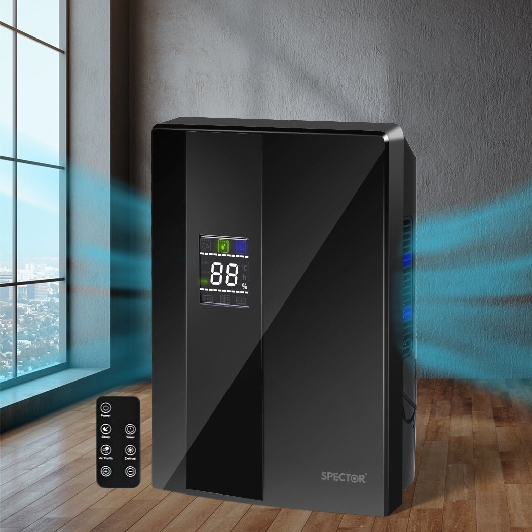 Dehumidifier Air Purifier 2200ml - Black
