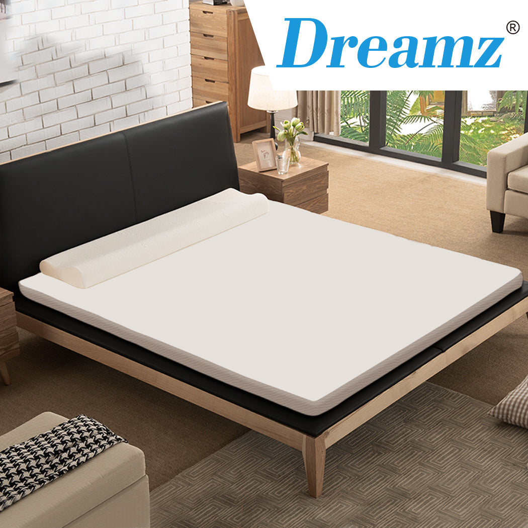Queen DreamZ 7cm Memory Foam Bed Mattress