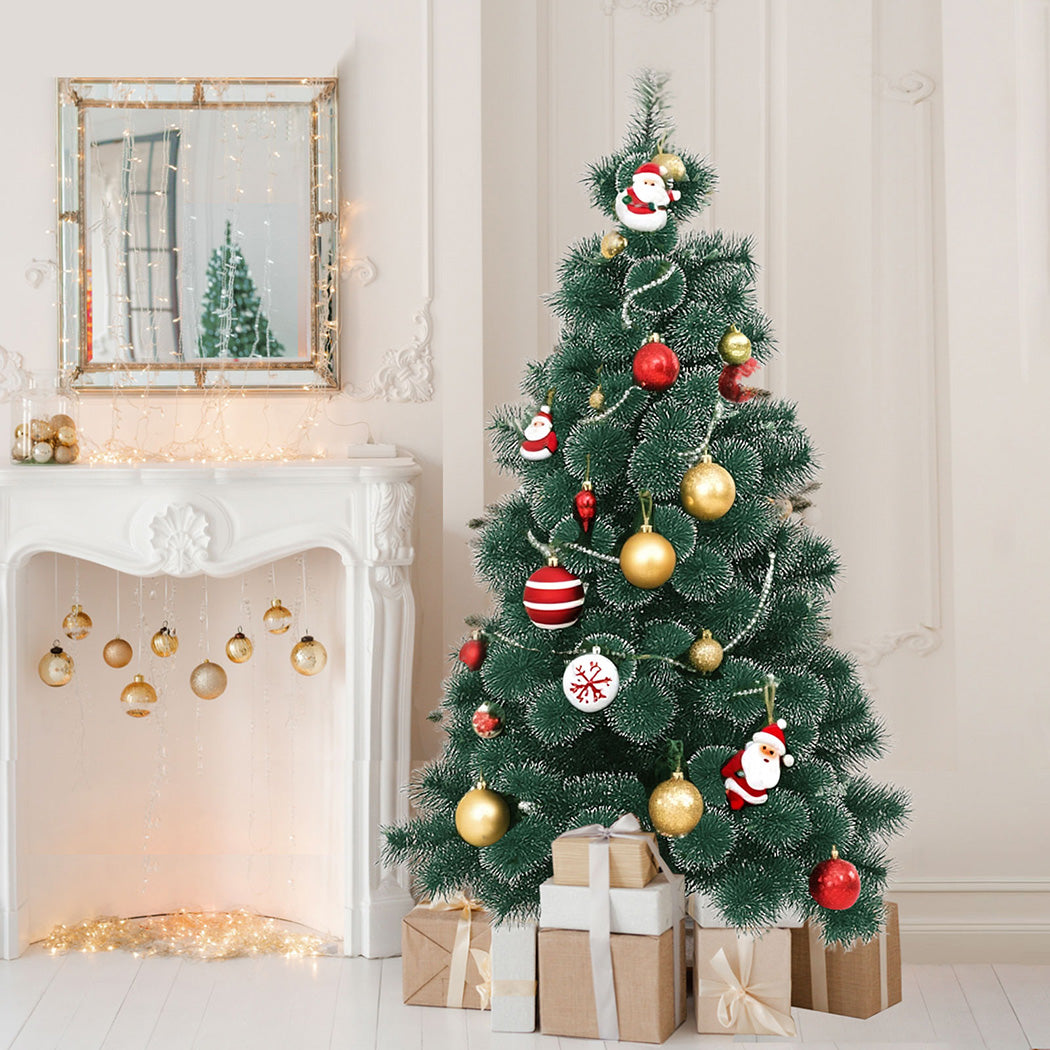 5ft 1.5m 180 Tips Full Pine Needle Christmas Tree