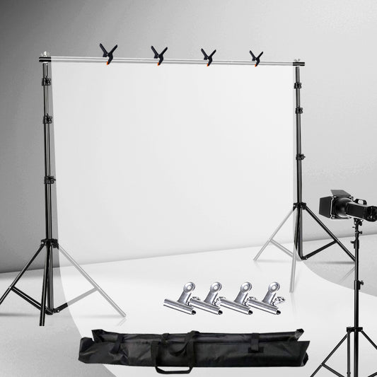 Backdrop Stand Screen Photo Background Support Stand Kit 2x3m Type 1