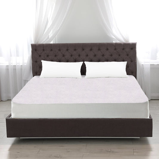 Queen DreamZ Terry Cotton Fully Fitted Waterproof Mattress Protector