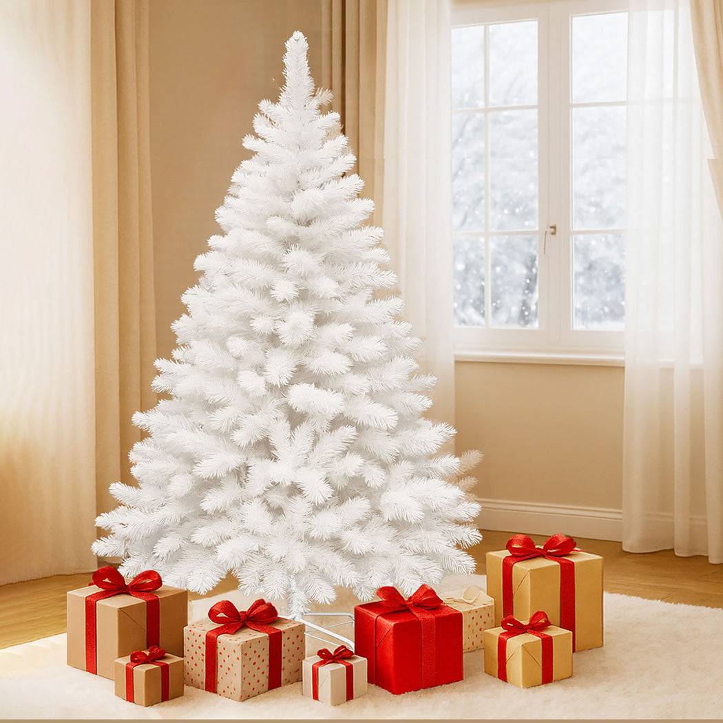 5ft 1.5m 380 Tips White Christmas Tree