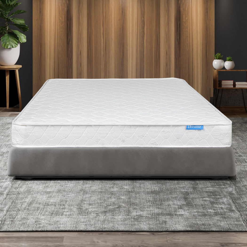 Zera 13cm Mattress Spring Coil Bonnell Sleep Foam Medium Firm - Double