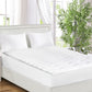 SINGLE Cool Mattress Topper Protector - White