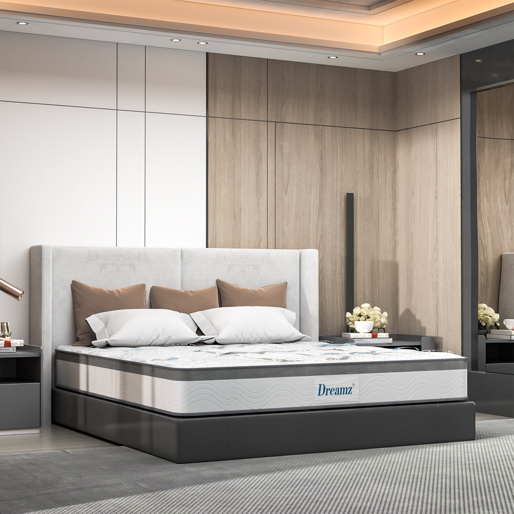 Verona 25cm Top Pocket Spring Medium Firm Premium Foam Mattress - Queen