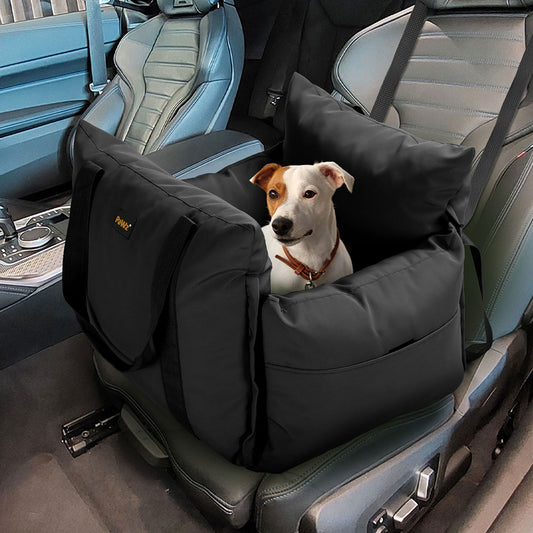 PaWz Dog Car Seat Booster Belt Black