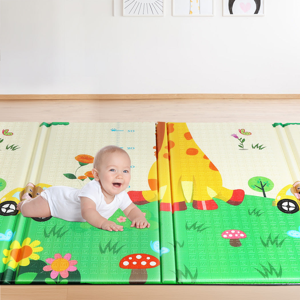 Kids Play Mat Baby Crawling Pad Ocean Floor Foldable XPE Foam Non-slip Carpet