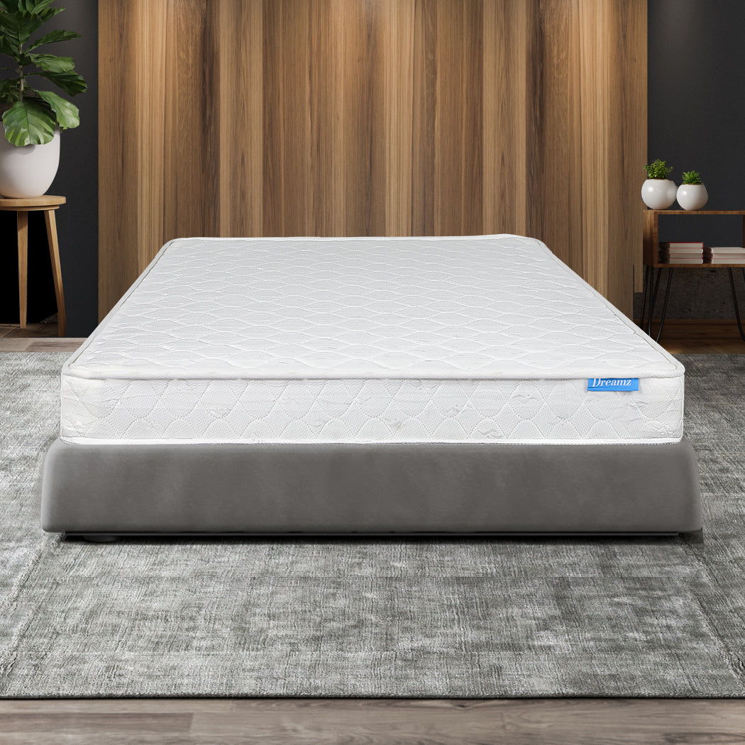 Zera 13cm Mattress Spring Coil Bonnell Sleep Foam Medium Firm - Single