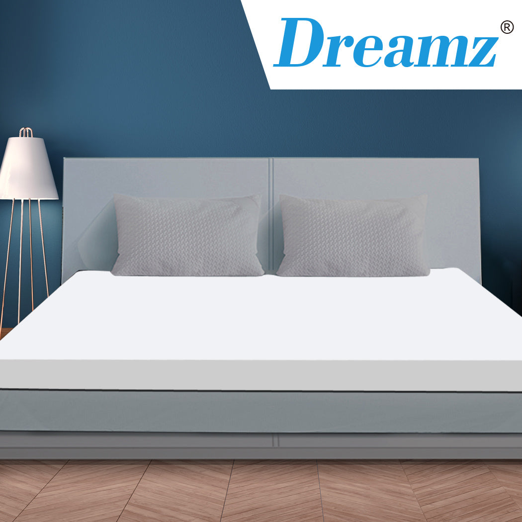 King DreamZ 7cm Memory Foam Bed Mattress