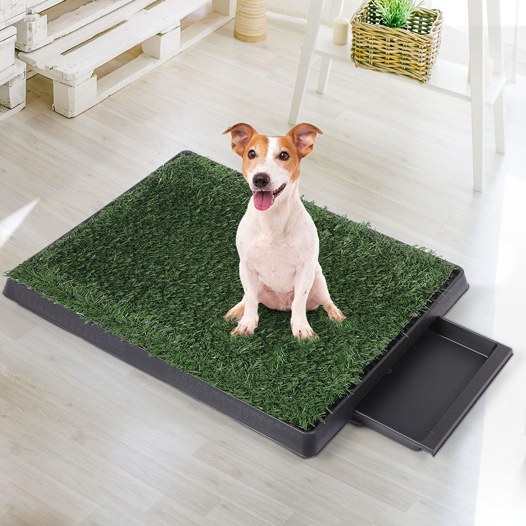 Grass Potty Portable Dog Pad Training Pet Puppy Indoor Toilet Artificial Trainer