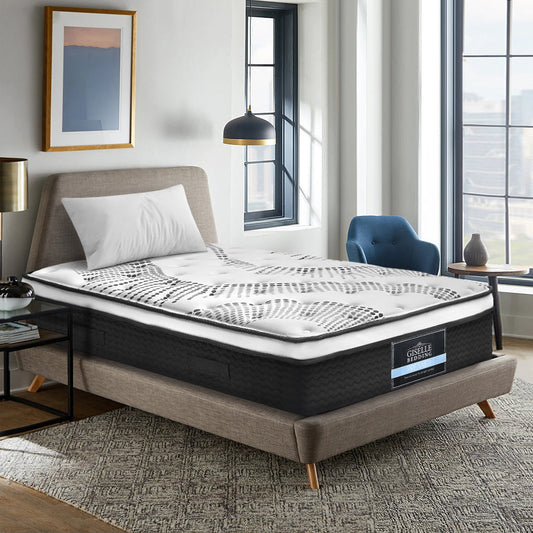 Factory Buys 32cm Euro Top Mattress - Single