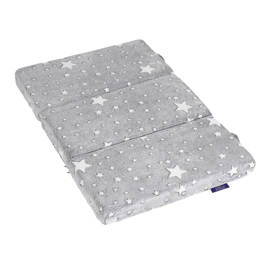 Tobias 8cm Foldable Mattress for Travel Glow-in-Dark Cover - Cot