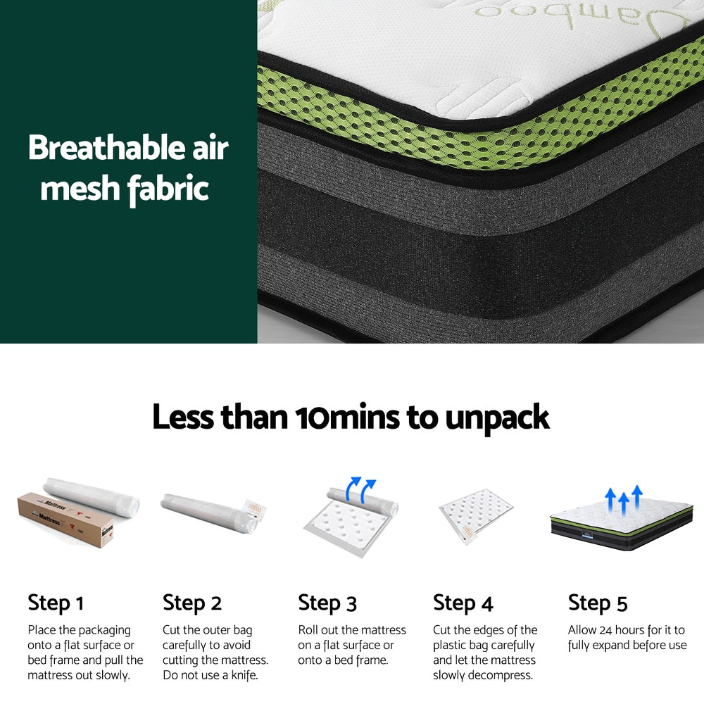 Azura 30cm Cool Gel Foam - Double