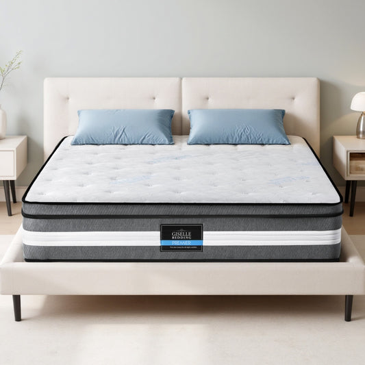 Fenric 30cm Mattress Gel Foam Pocket Spring - Queen