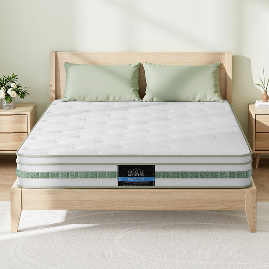 Vanya 20cm Mattress Green Tea Mattresses - Queen