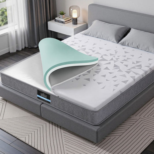 Lunara 23cm Mattress Pocket Spring Mattress with Adjustable Firmness Reversible Foam Layer for Medium Firm & Firm Support Motion Isolationroom - Queen