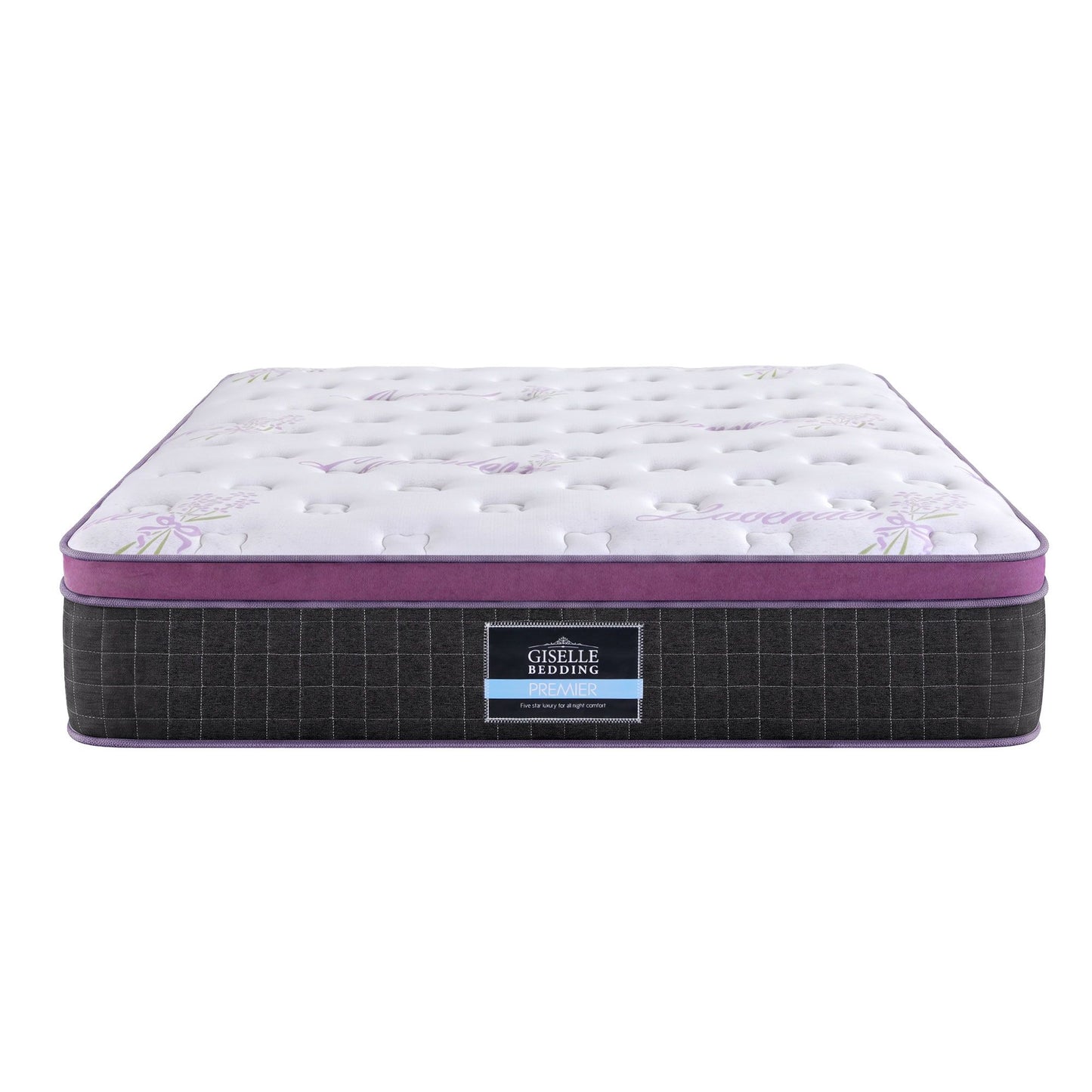 Finton 35cm Euro Top Mattress Firm Pocket Spring Edge Support - Double