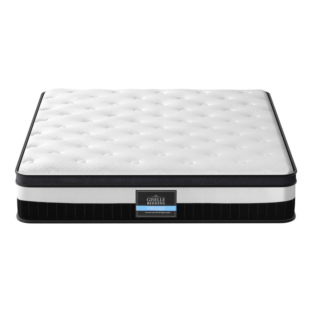 Saffira 30cm Thick Euro Top Pocket Spring Mattress - King