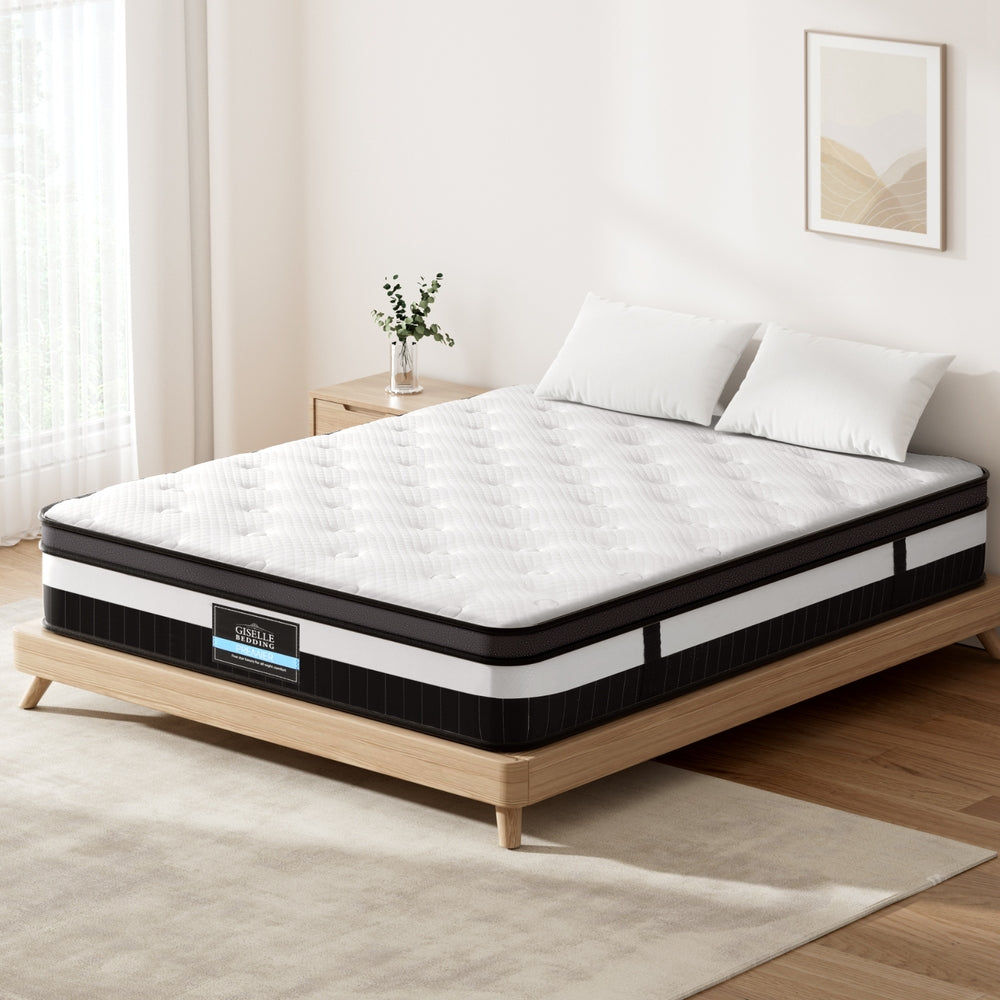 Saffira 30cm Thick Euro Top Pocket Spring Mattress - King