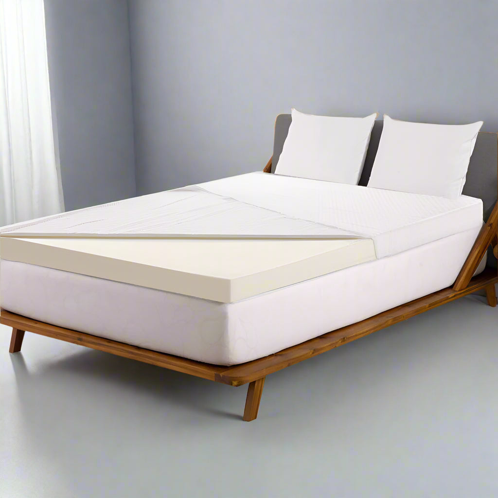 Double Giselle Bedding Memory Foam Mattress Topper 8cm