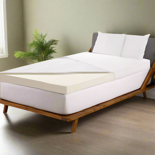 Single Giselle Bedding Memory Foam Mattress Topper 8cm