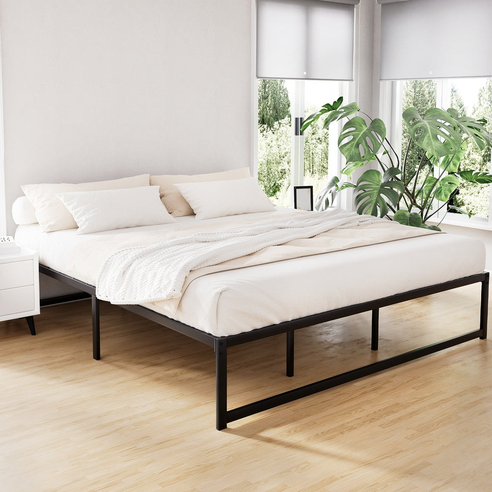 Prehnite Bed & Mattress Package with 32cm - Black King