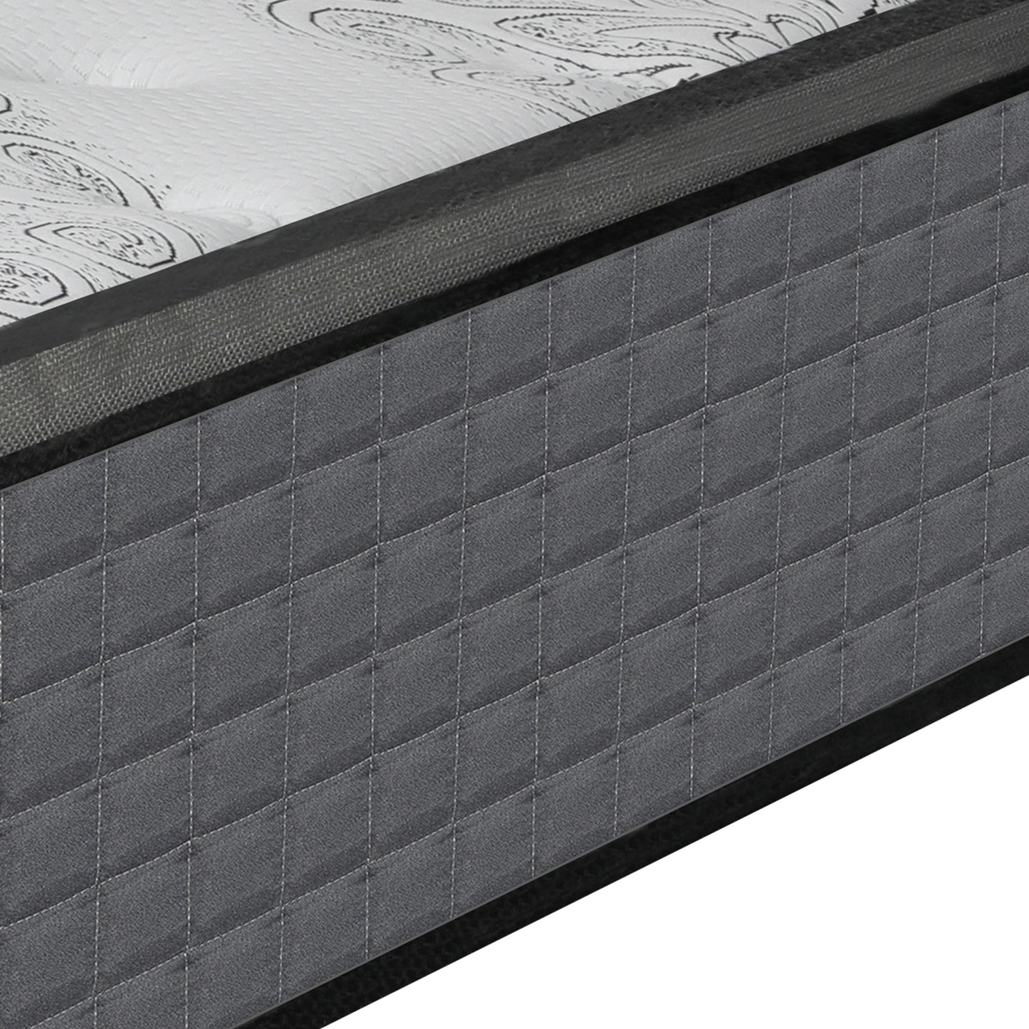 Ysabel 35cm Spring Mattress Bed Pocket Egg - Queen