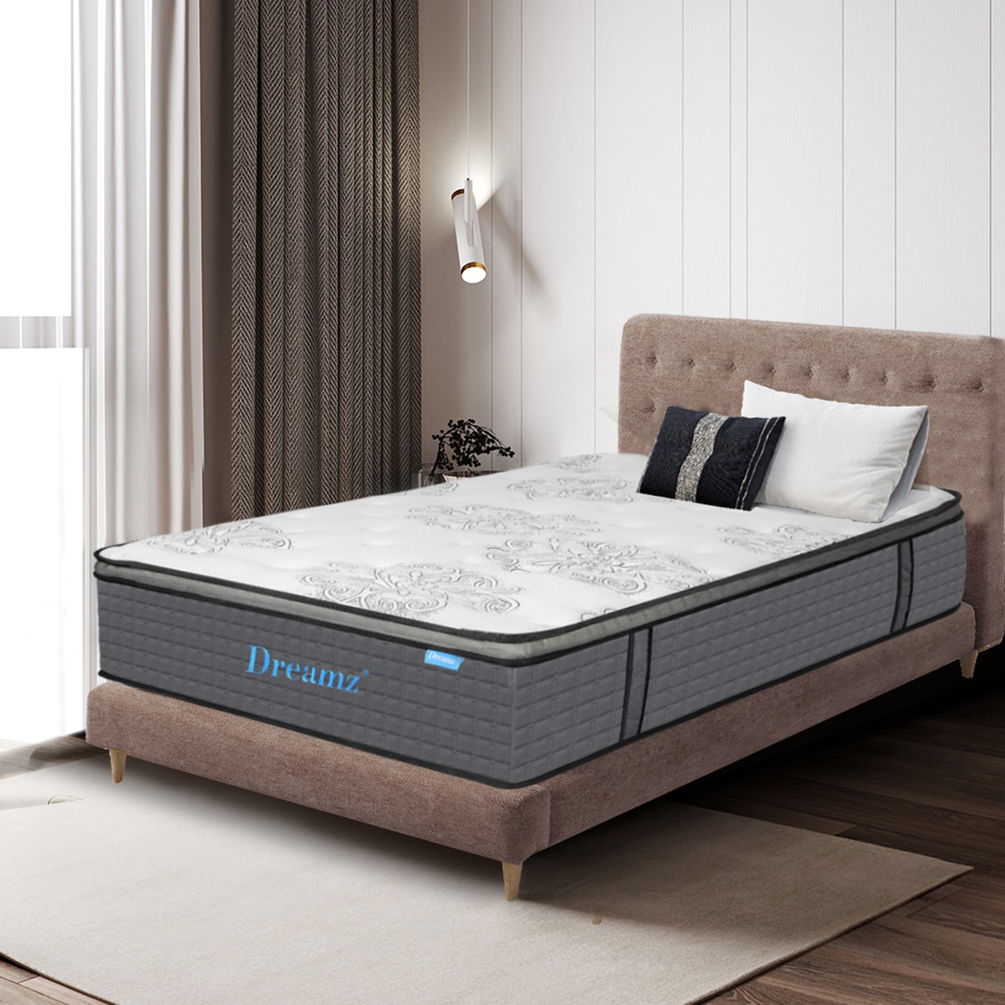 Ysabel 35cm Spring Mattress Bed Pocket Egg - Single