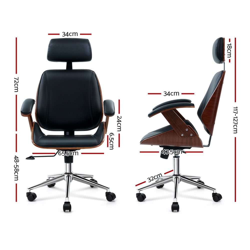 Arky Desk & Chair Package - Black & Oak