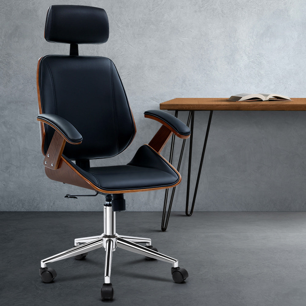 Arky Desk & Chair Package - Black & Oak