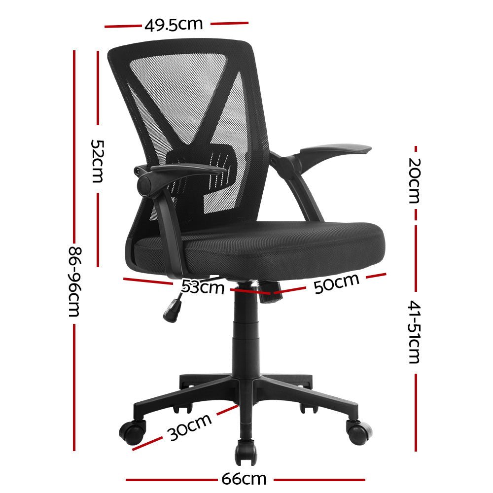 Heather Desk & Chair Package - Black