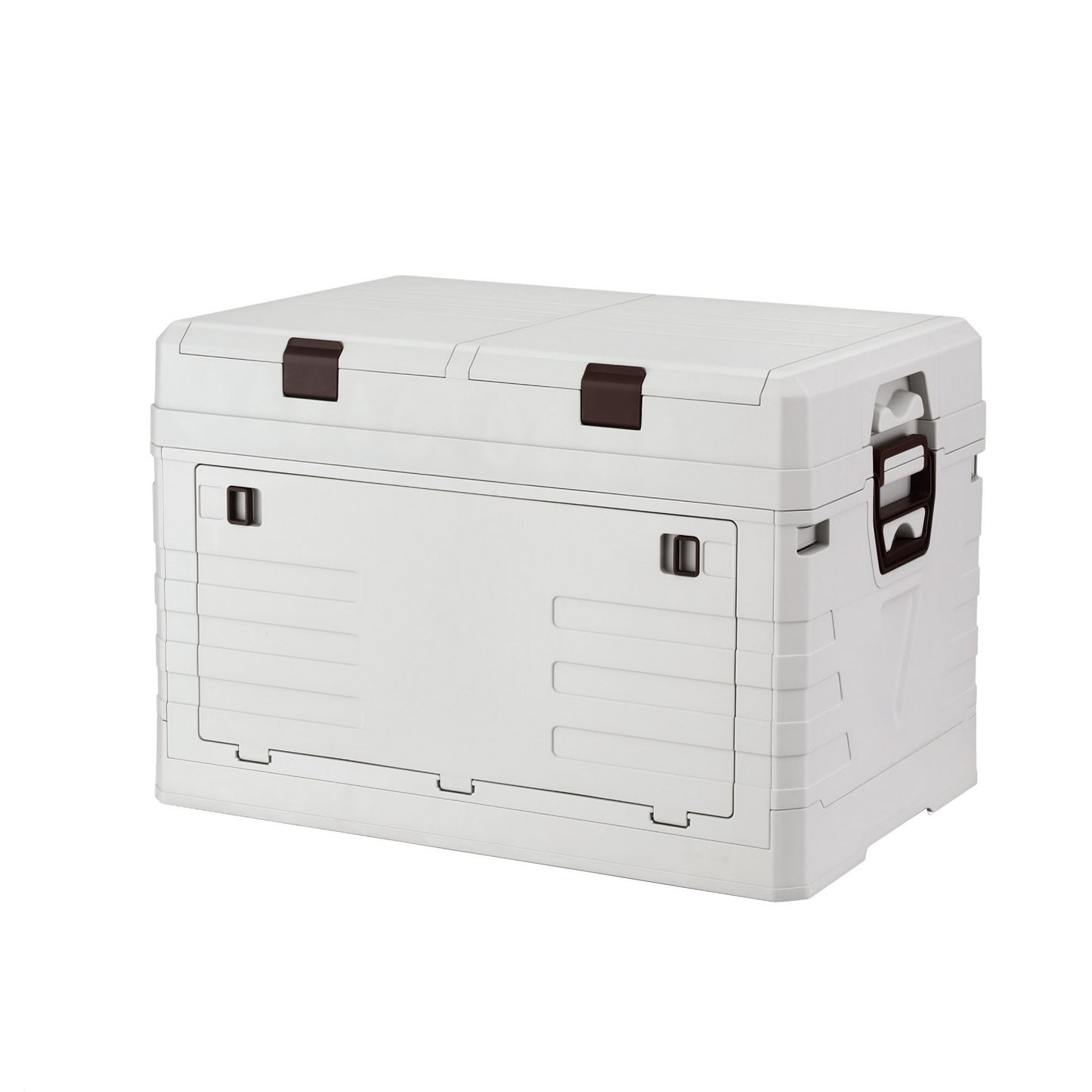 80L Outdoor Storage Box Foldable Camping Collapsible Bins Organizer