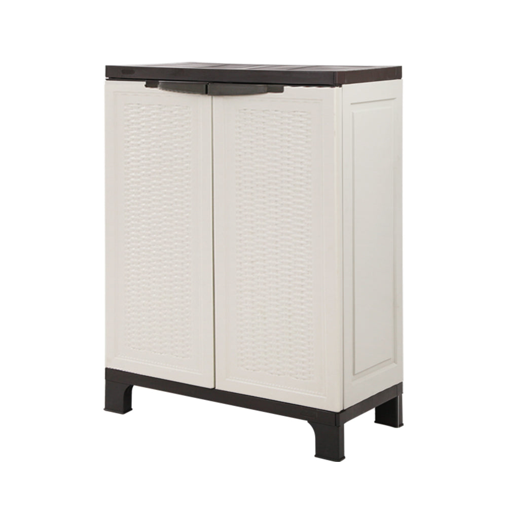 Outdoor Storage Cabinet Cupboard Lockable Garage 92cm