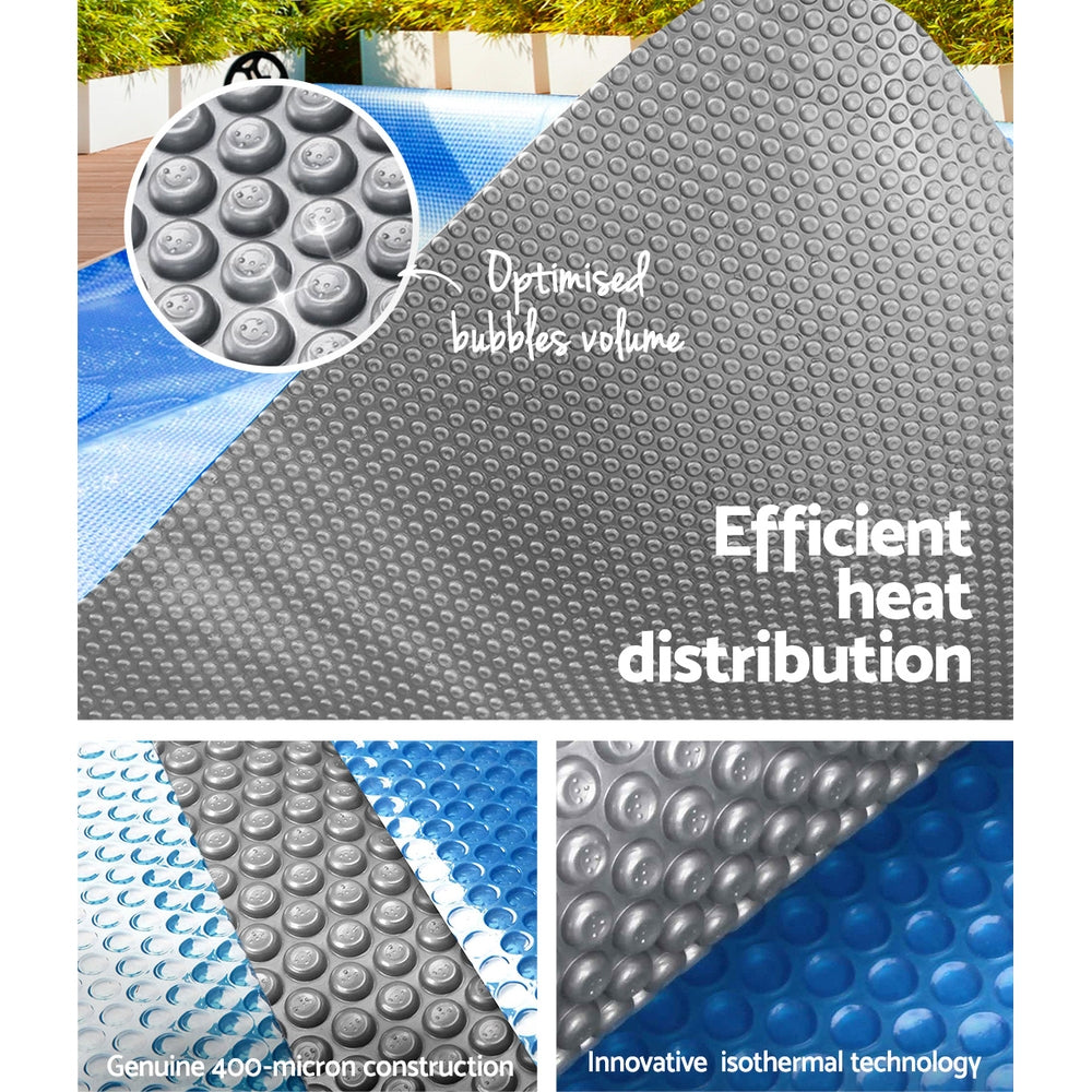 Pool Cover Roller Solar Blanket Covers 400 Micron Swimming Outdoor