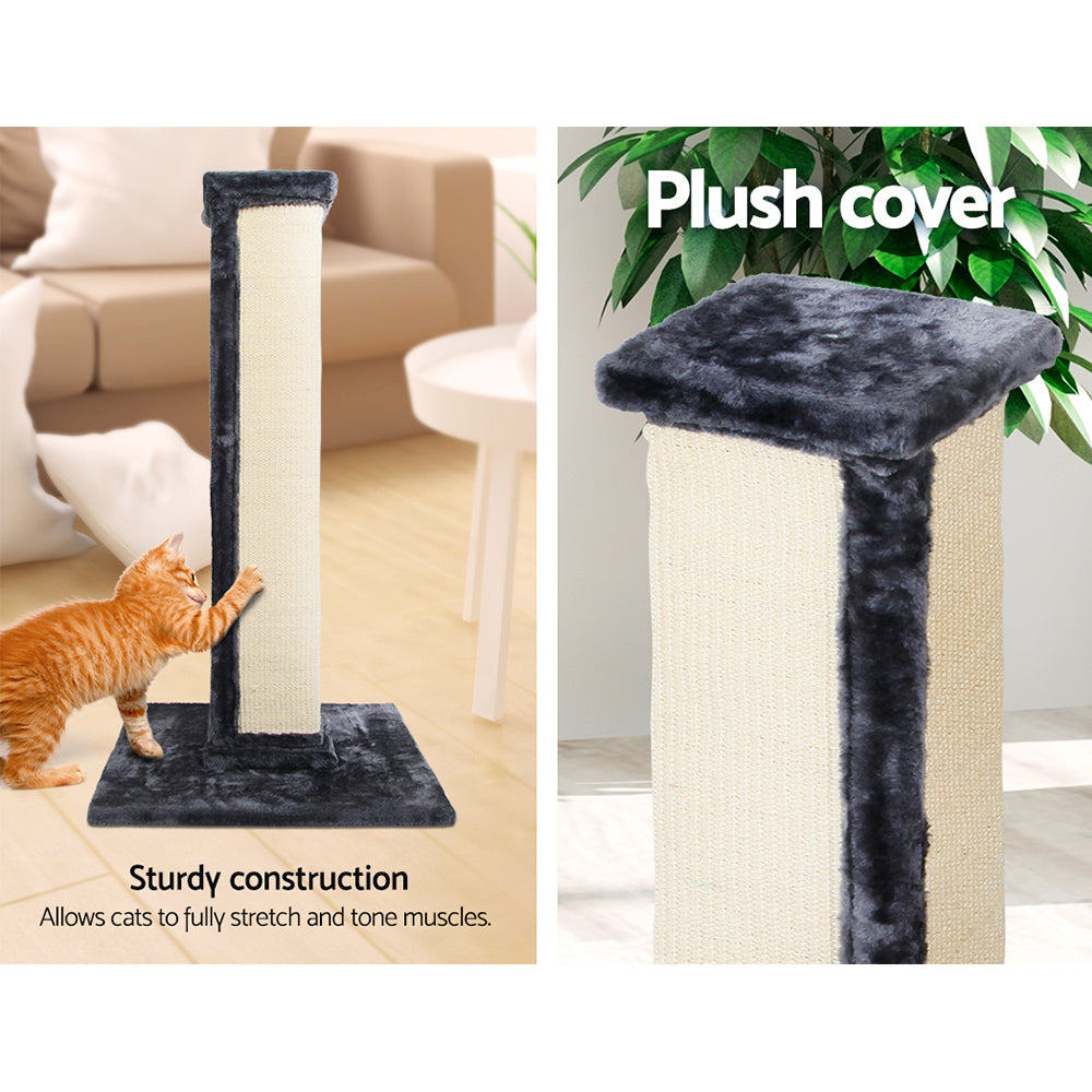 Cat Tree Trees Scratching Post 92cm Sisal Scratcher Tower Condo House Tall