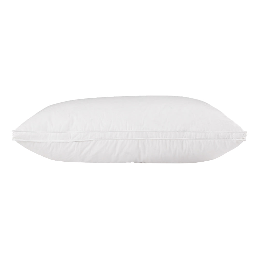 Set of 2 Goose Feather Down Pillow Luxury