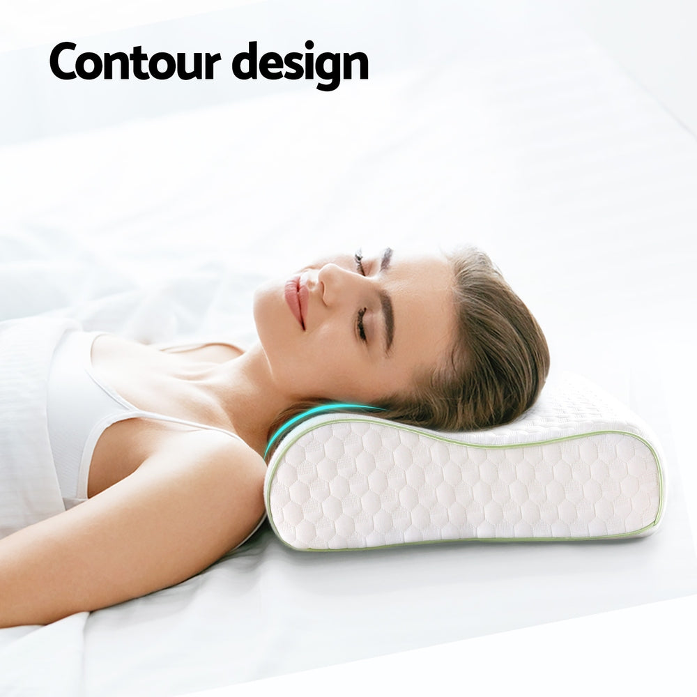 Memory Foam Pillow Contour Neck