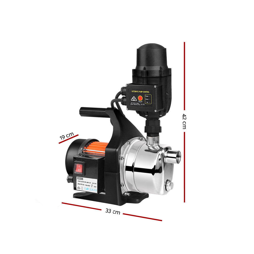 800W High Pressure Garden Water Pump with Auto Controller