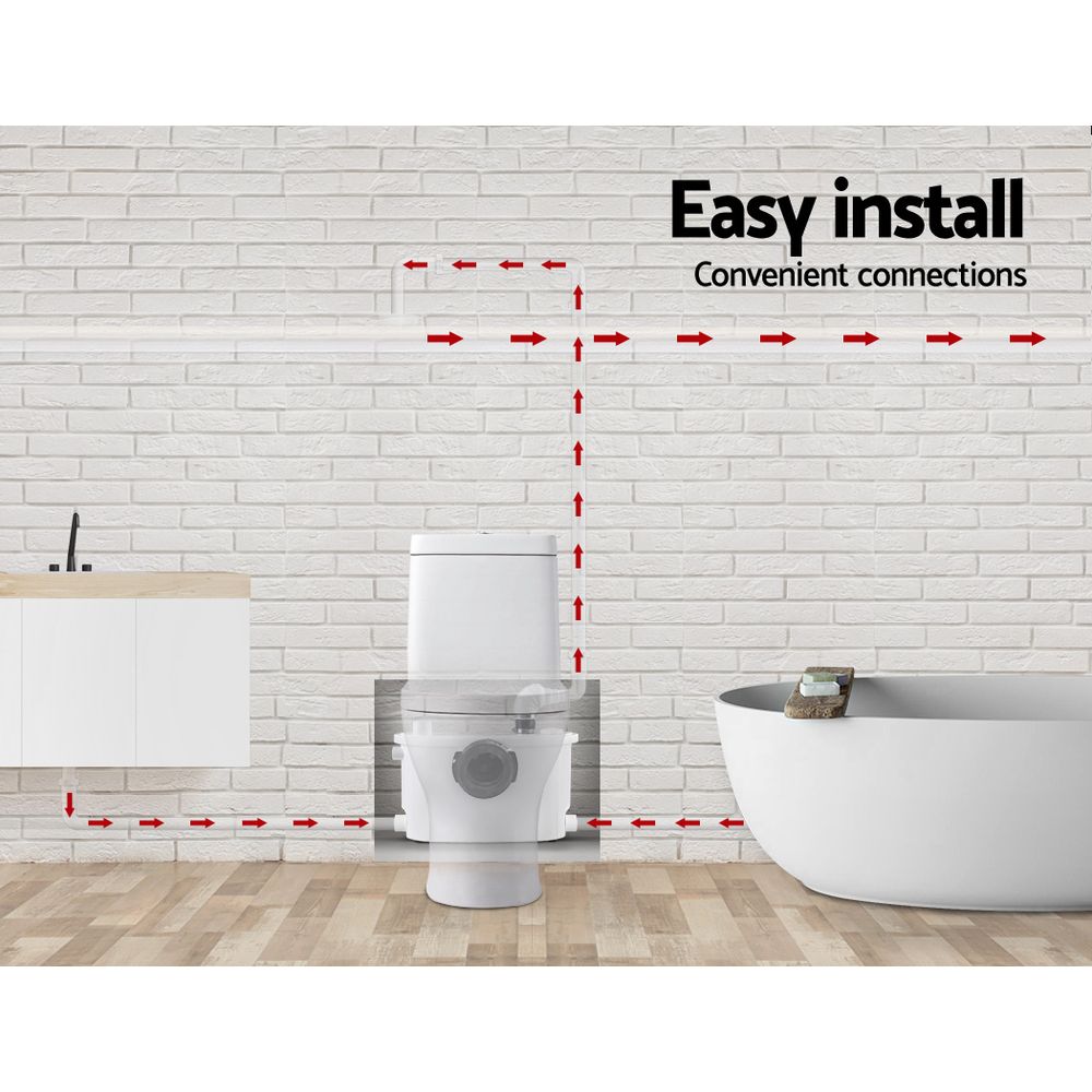 Sewerage Pump Waste Toilet Sewage Water Disposal Marine Basement Clean