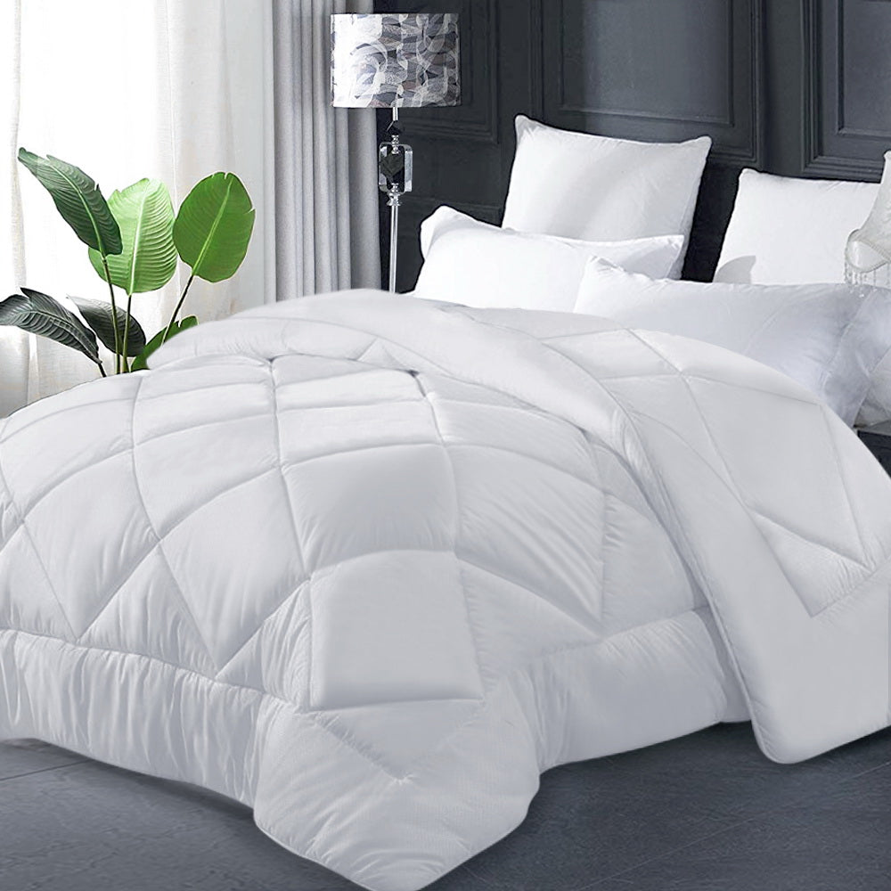 Super King Giselle Bedding 400GSM Microfibre Bamboo Quilt