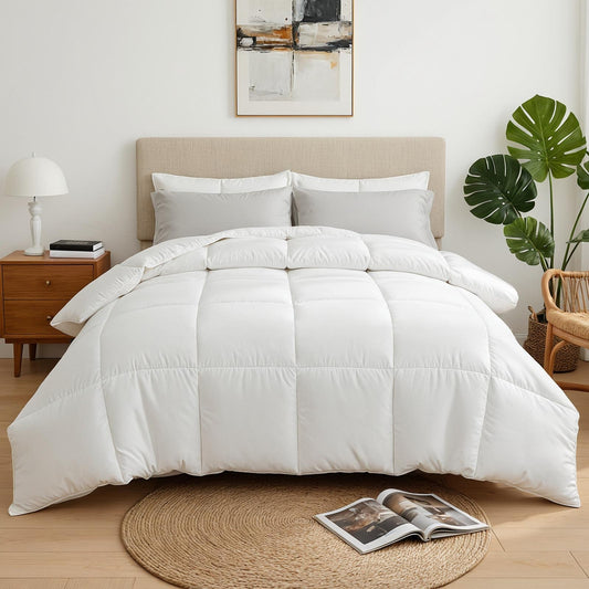 King Giselle Bedding Size 400GSM Microfiber Quilt All Season Duvet Quilts Comforter Winter Summer