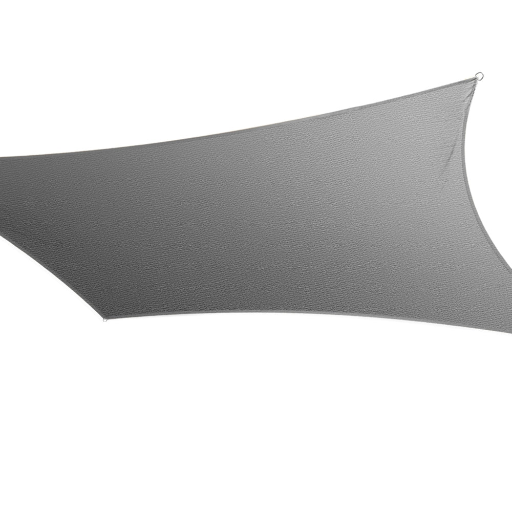 Instahut Shade Sail Cloth Shade cloth Square Sun Canopy 5x6m