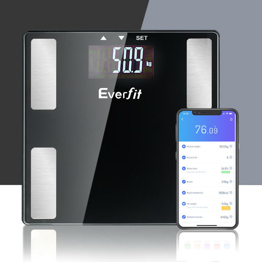Electronic Digital Bathroom Scales Body Fat Scale Bluetooth Weight 180KG