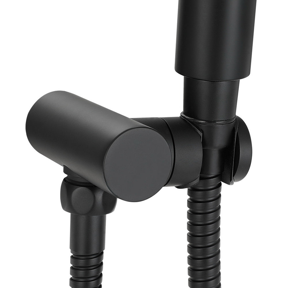 Handheld Shower Head Holder 4.7'' High Pressure - Black