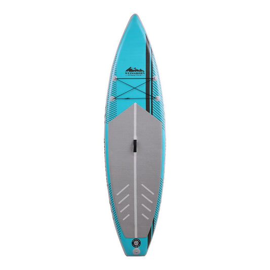Stand Up Paddle Board 10.5ft Inflatable SUP Surfboard Paddleboard Kayak Surf - Green