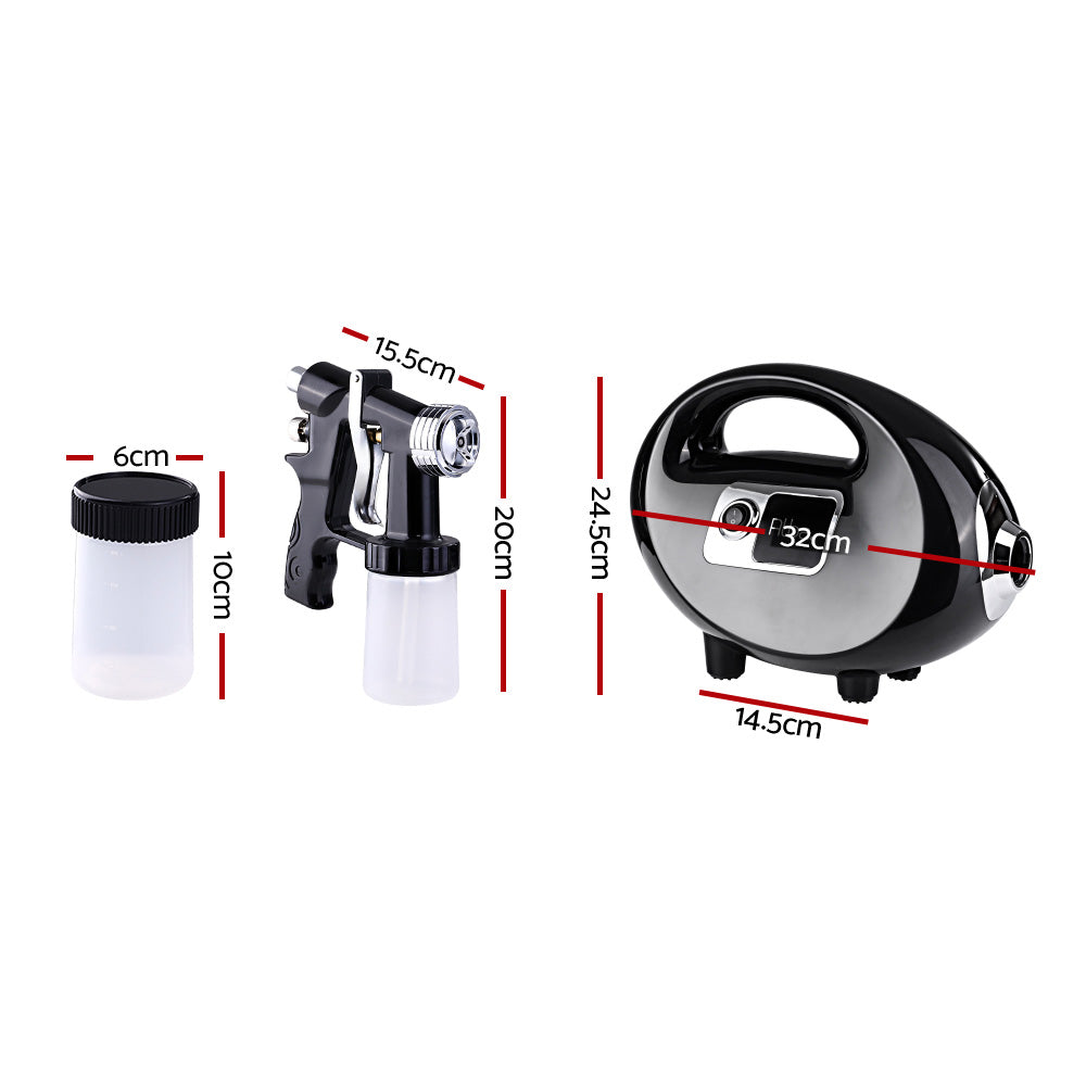 Spray Tan Machine Spray Gun Spray tent Kit HVLP System Fixed Speed Sunless