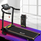 Treadmill Electric Home Gym Fitness Exercise Machine Foldable 370mm - Black