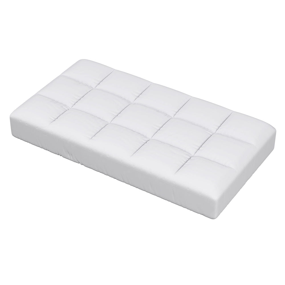 Cot Pillowtop Baby Mattress Topper 750GSM Bamboo Cooling Pad