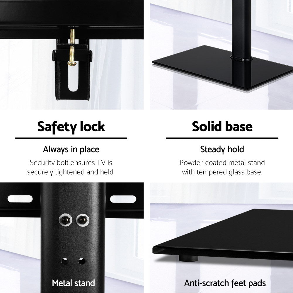 Table Top TV Swivel Mounted Stand for 32" to 70" Screen Size