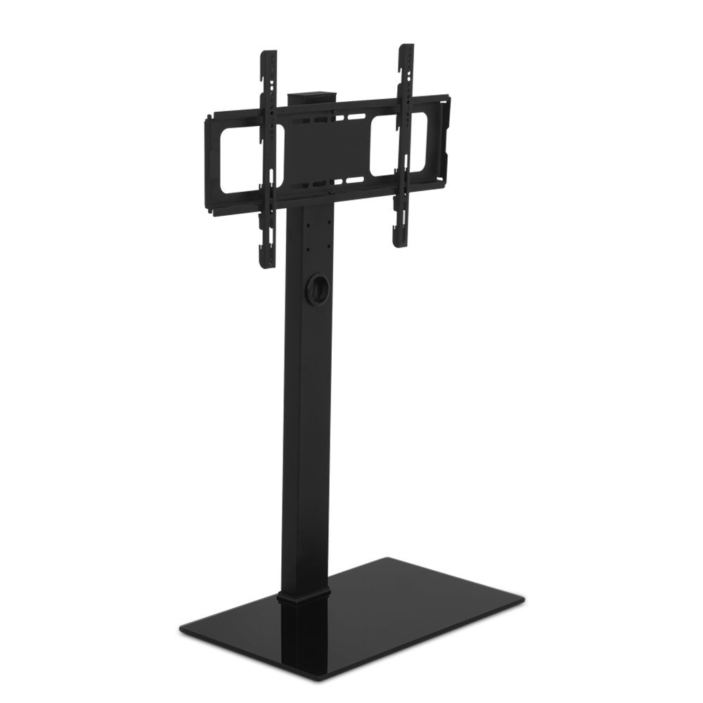 Floor TV Stand Bracket Mount Swivel Height Adjustable 32 to 70 Inch Black